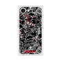 Premium Square Case［ Gloomy - Pattern - Black ］