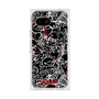 Premium Square Case［ Gloomy - Pattern - Black ］