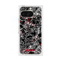 Premium Square Case［ Gloomy - Pattern - Black ］