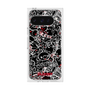 Premium Square Case［ Gloomy - Pattern - Black ］
