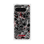 Premium Square Case［ Gloomy - Pattern - Black ］