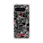 Premium Square Case［ Gloomy - Pattern - Black ］