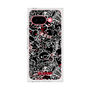 Premium Square Case［ Gloomy - Pattern - Black ］