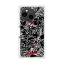 Premium Square Case［ Gloomy - Pattern - Black ］