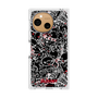 Premium Square Case［ Gloomy - Pattern - Black ］