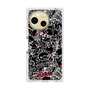Premium Square Case［ Gloomy - Pattern - Black ］