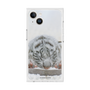 Premium Square Case［ The Izu Animal Kingdom - White Tiger - Baby Tiger ］