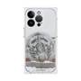 Premium Square Case［ The Izu Animal Kingdom - White Tiger - Baby Tiger ］
