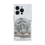 Premium Square Case［ The Izu Animal Kingdom - White Tiger - Baby Tiger ］