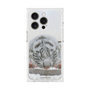 Premium Square Case［ The Izu Animal Kingdom - White Tiger - Baby Tiger ］