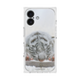 Premium Square Case［ The Izu Animal Kingdom - White Tiger - Baby Tiger ］