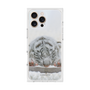 Premium Square Case［ The Izu Animal Kingdom - White Tiger - Baby Tiger ］
