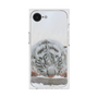 Premium Square Case［ The Izu Animal Kingdom - White Tiger - Baby Tiger ］