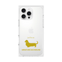 Premium Square Case［ &UCHINOCO - Miniature Dachshund ］