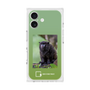 Premium Square Case［ Green Future Project - Black-mantled Tamarin ］