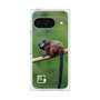 Premium Square Case［ Green Future Project - Saddle-backTamarin ］