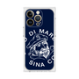 Premium Square Case［ SINA COVA - Marine Logo ］