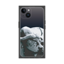 Premium Square Case［ The Izu Animal Kingdom - Buffalo Monochrome ］