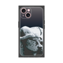 Premium Square Case［ The Izu Animal Kingdom - Buffalo Monochrome ］