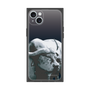 Premium Square Case［ The Izu Animal Kingdom - Buffalo Monochrome ］