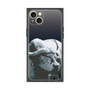 Premium Square Case［ The Izu Animal Kingdom - Buffalo Monochrome ］