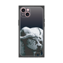 Premium Square Case［ The Izu Animal Kingdom - Buffalo Monochrome ］