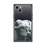 Premium Square Case［ The Izu Animal Kingdom - Buffalo Monochrome ］