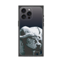 Premium Square Case［ The Izu Animal Kingdom - Buffalo Monochrome ］