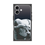 Premium Square Case［ The Izu Animal Kingdom - Buffalo Monochrome ］