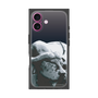 Premium Square Case［ The Izu Animal Kingdom - Buffalo Monochrome ］
