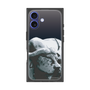 Premium Square Case［ The Izu Animal Kingdom - Buffalo Monochrome ］