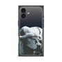 Premium Square Case［ The Izu Animal Kingdom - Buffalo Monochrome ］