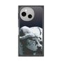 Premium Square Case［ The Izu Animal Kingdom - Buffalo Monochrome ］