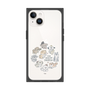 Premium Square Case［ Hello, It's Dog - All Together - Clear ］