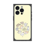 Premium Square Case［ Hello, It's Dog - All Together - Beige ］