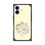 Premium Square Case［ Hello, It's Dog - All Together - Beige ］