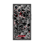 Premium Square Case［ Gloomy - Pattern - Black ］