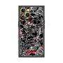 Premium Square Case［ Gloomy - Pattern - Black ］