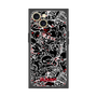 Premium Square Case［ Gloomy - Pattern - Black ］