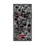 Premium Square Case［ Gloomy - Pattern - Black ］