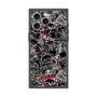 Premium Square Case［ Gloomy - Pattern - Black ］