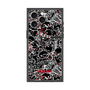 Premium Square Case［ Gloomy - Pattern - Black ］
