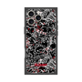 Premium Square Case［ Gloomy - Pattern - Black ］