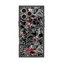 Premium Square Case［ Gloomy - Pattern - Black ］