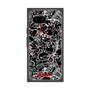 Premium Square Case［ Gloomy - Pattern - Black ］