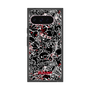 Premium Square Case［ Gloomy - Pattern - Black ］