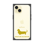 Premium Square Case［ &UCHINOCO - Miniature Dachshund ］
