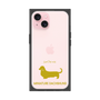 Premium Square Case［ &UCHINOCO - Miniature Dachshund ］