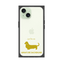 Premium Square Case［ &UCHINOCO - Miniature Dachshund ］