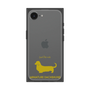 Premium Square Case［ &UCHINOCO - Miniature Dachshund ］